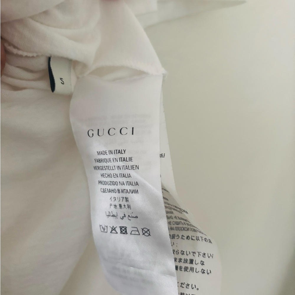 Cristiano Ronaldo Oversize washed T-shirt with Gucci logo - Picture 8 of 9